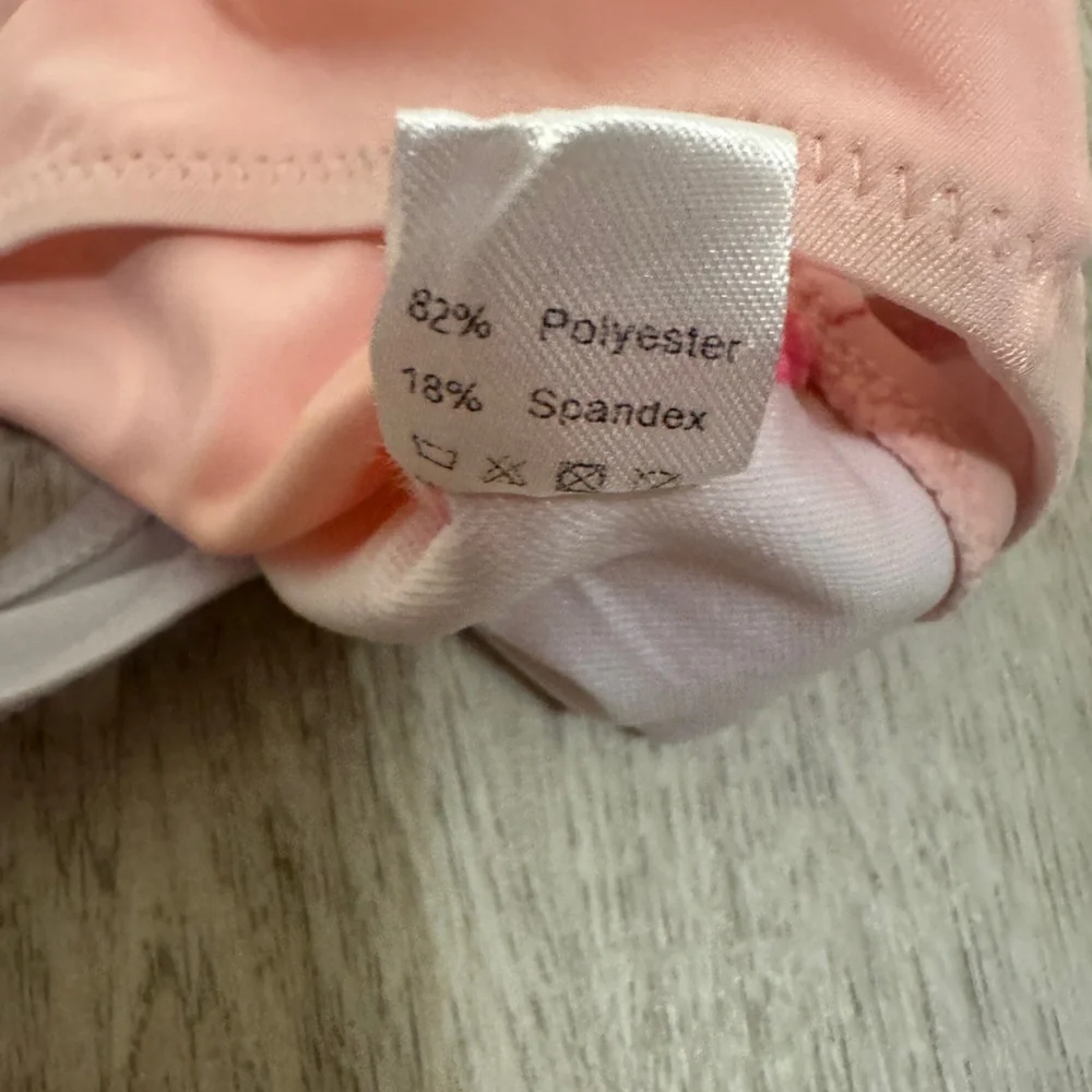 Two-Tone Pink Number Two Kids Swimsuit